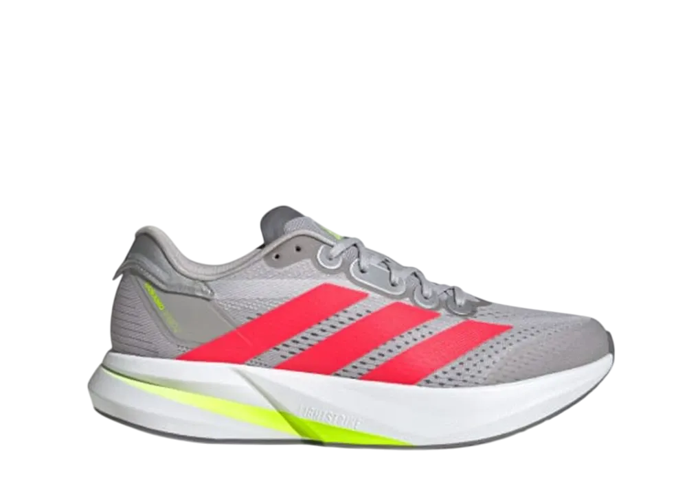 アディダス アディゼロ デュラモ スピード2 ランニング "グレーツー/ルシッドレッド/ルシッドレモン"