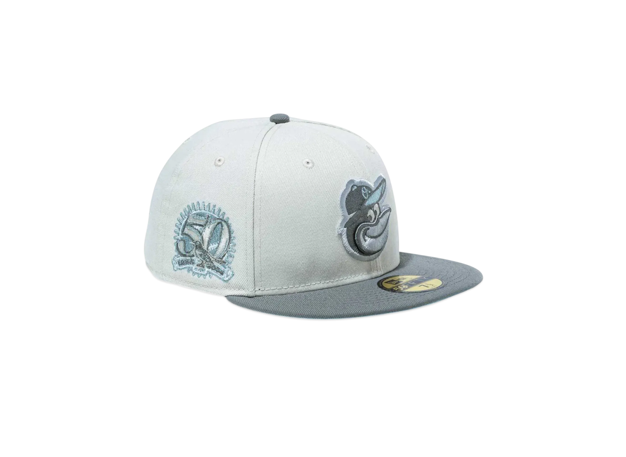 NEW ERA 59Fifty Frosty Baltimore Orioles "Sandy Linen/Storm Gray"
