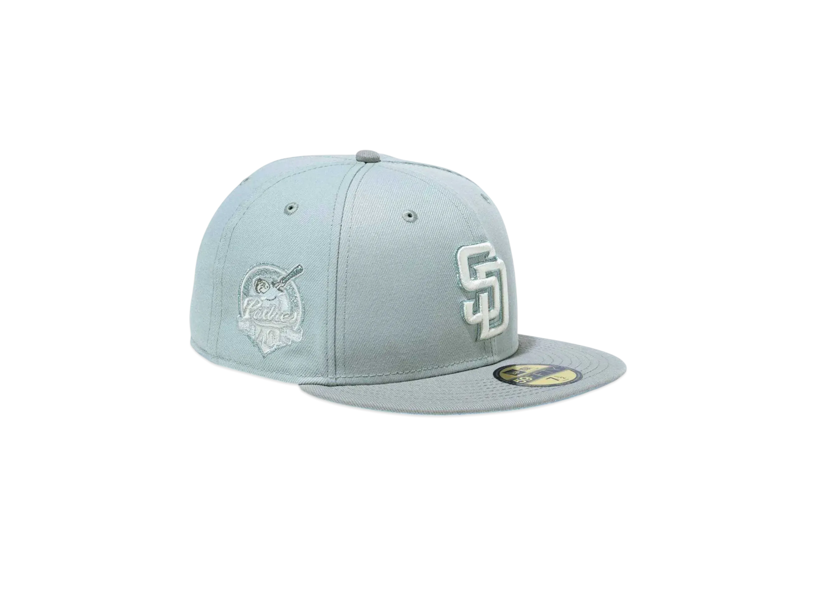 NEW ERA 59Fifty Frosty San Diego Padres "Snow Grey"