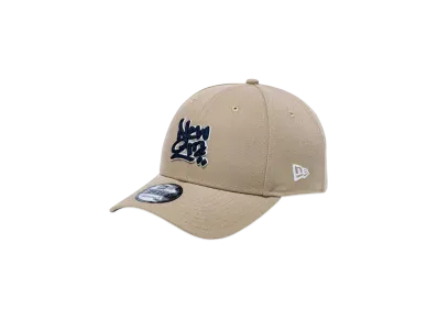 NEW ERA 9Forty New Era Script Logo "Ash Brown"