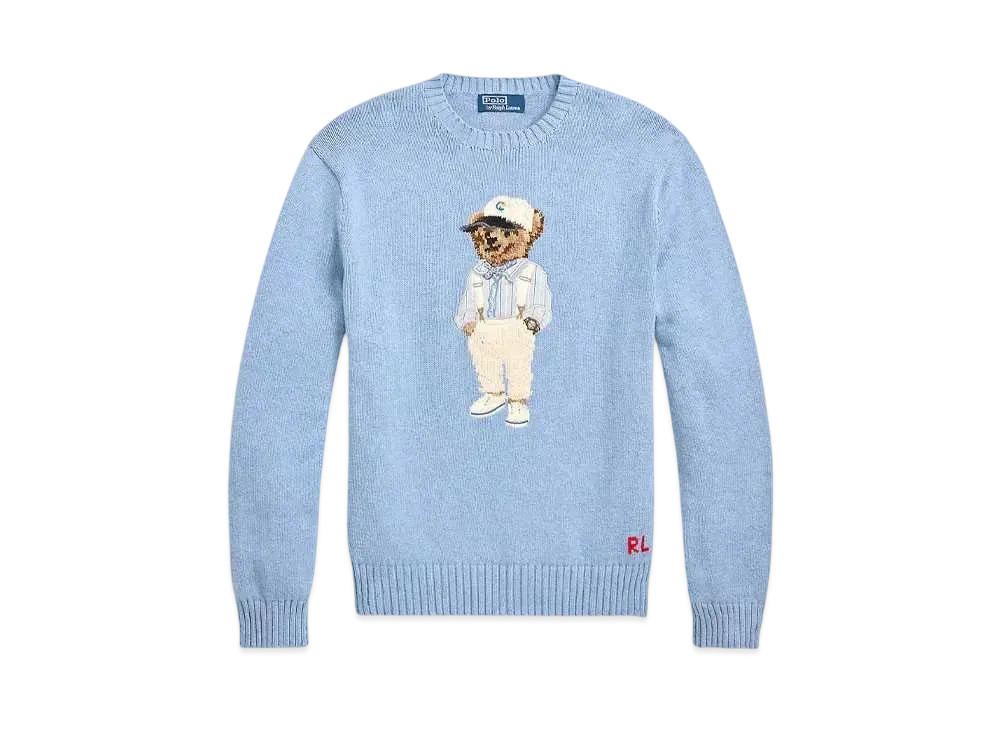 Polo Ralph Lauren Polo Bear Cotton Sweater "Blue"