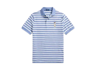 Polo Ralph Lauren Custom Slim Fit Polo Bear Polo Shirt "Blue"