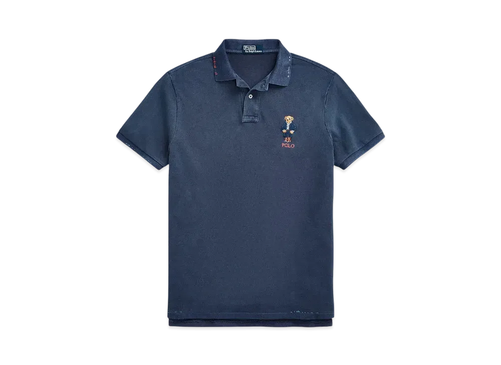 Polo Ralph Lauren Polo Bear Mesh Polo Shirt "Navy"