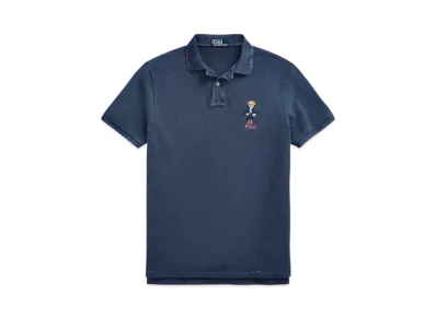 Polo Ralph Lauren Polo Bear Mesh Polo Shirt "Navy"