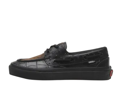 HOUYHNHNM × Vans 2 Eyelet "Black Mix" (V176CF HYNM)