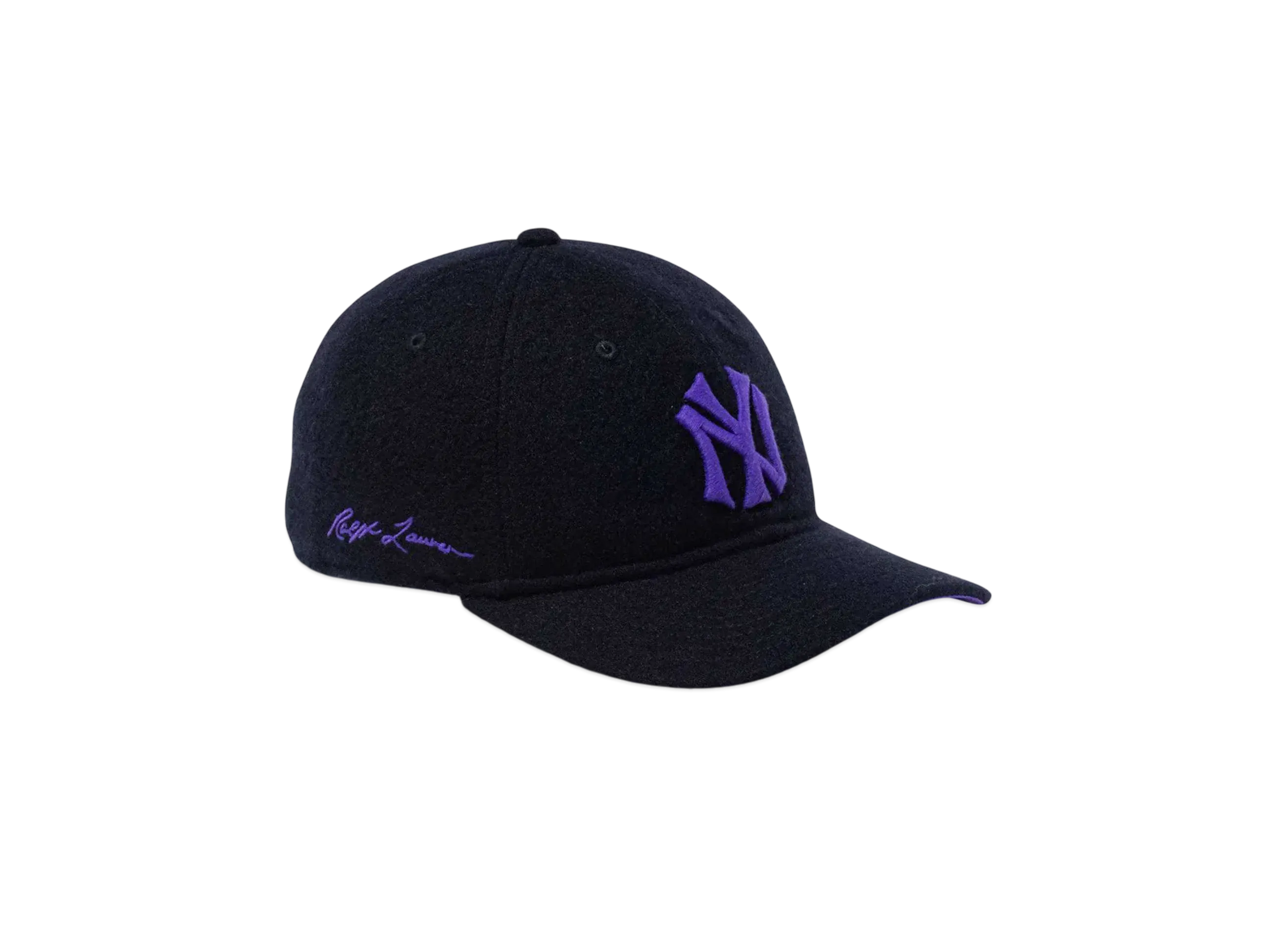 NEW ERA x Ralph Lauren Purple Label x MLB RC 59Fifty Cooperstown New York Yankees "Black/Purple"