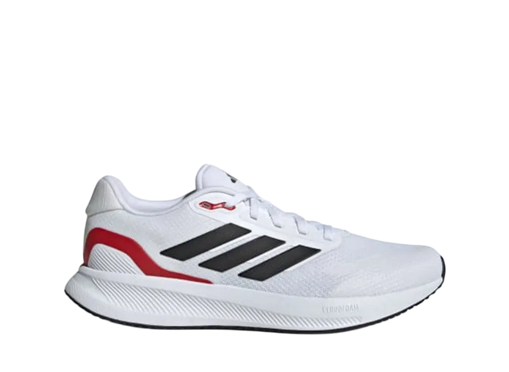 アディダス ランファルコン5 ランニング "クラウドホワイト/コアブラック/ベタースカーレット"