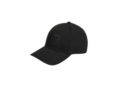 Y-3 Logo Cap "Black/Black" JN8678