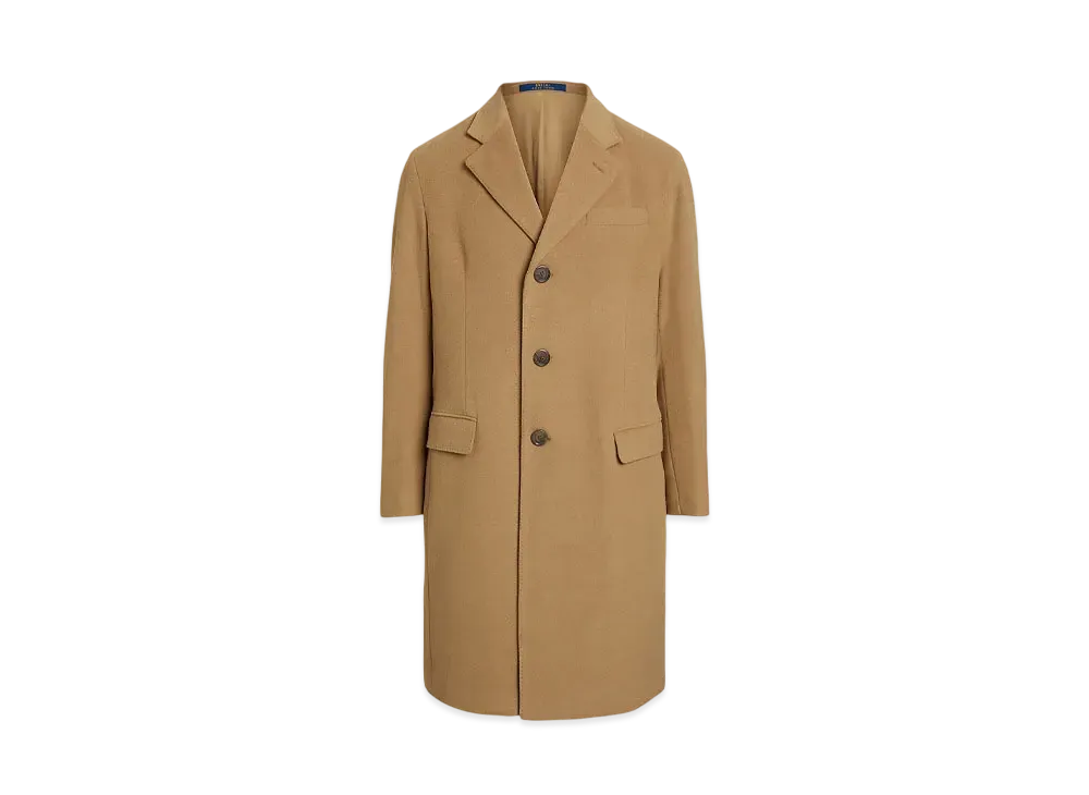 Polo Ralph Lauren Brushed Twill Top Coat "Brown"