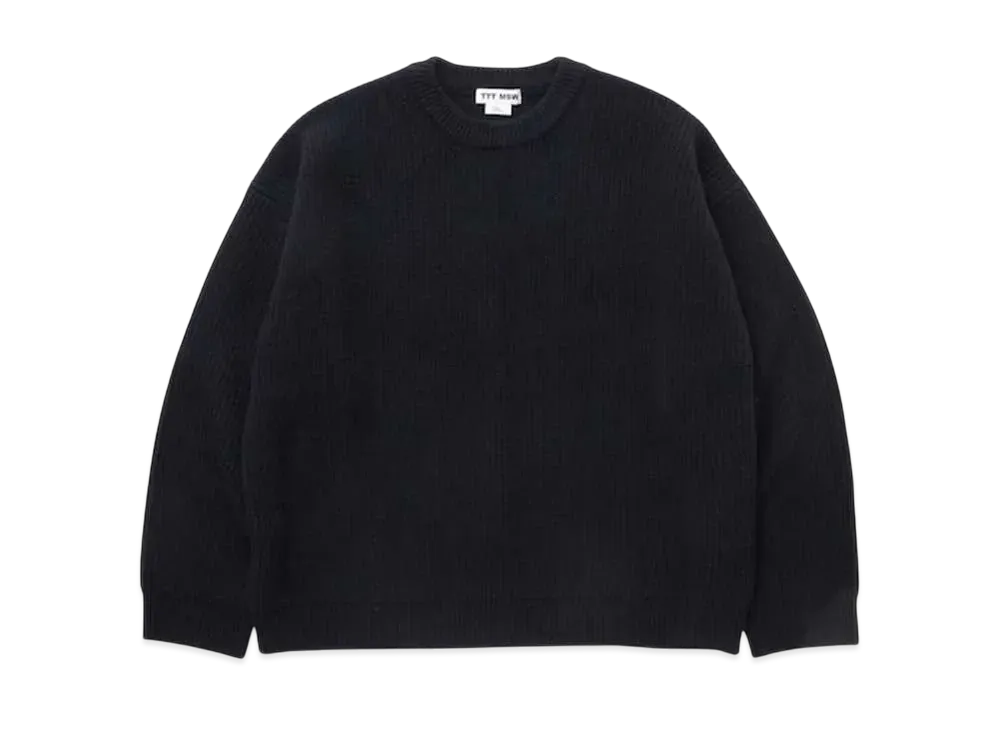 TTT MSW Wool Pullover Knit "Black"
