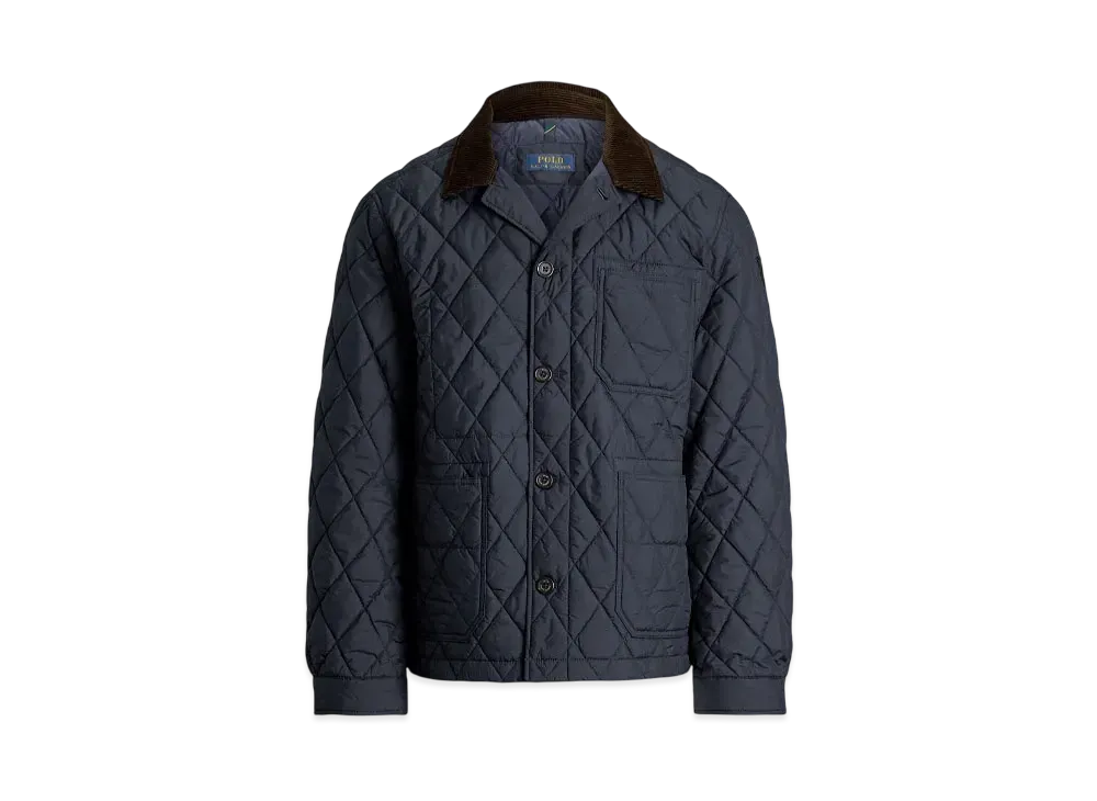 Polo Ralph Lauren Beaton Quilted Utility Jacket "Navy"