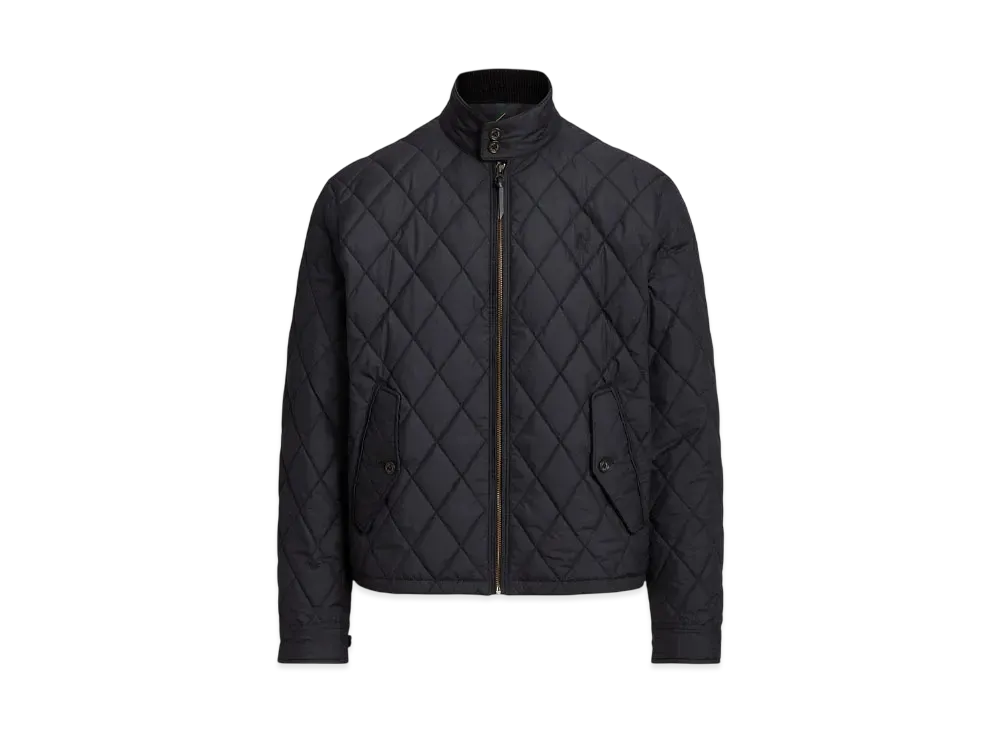 Polo Ralph Lauren Water Reperant Quilted Jacket "Black"