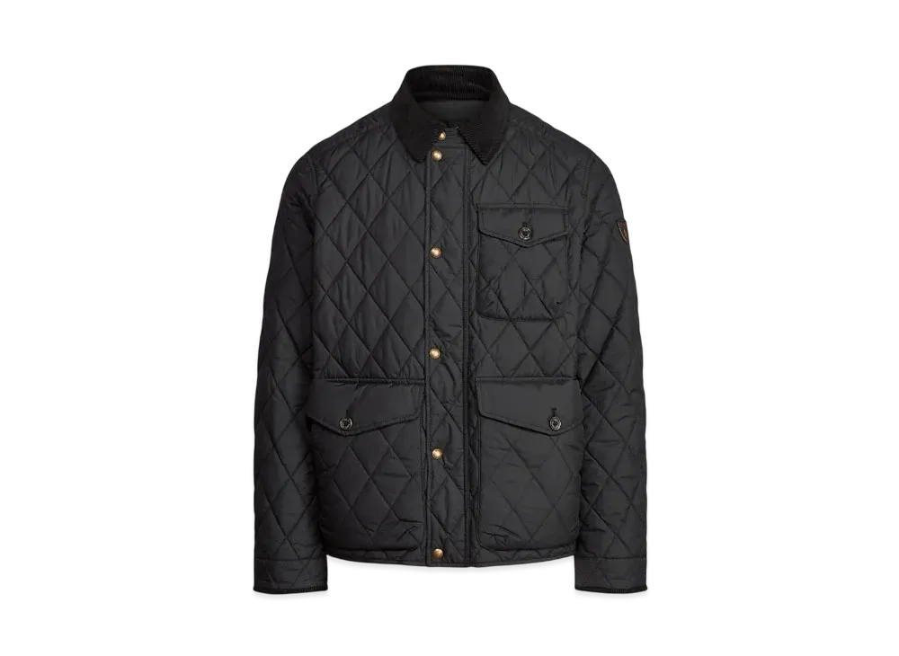 Polo Ralph Lauren Water Reperant Quilted Jacket "Black"