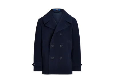 Polo Ralph Lauren Twill Pea Coat "Navy"