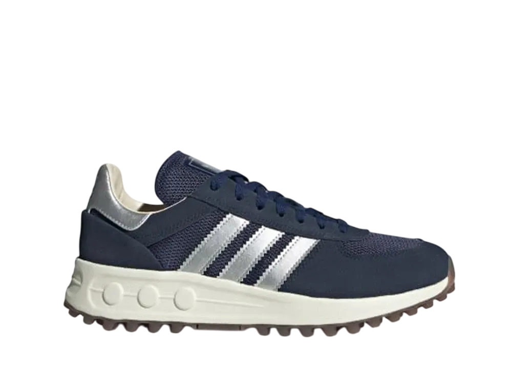 アディダスオリジナルス LA トレーナー ラックス "ナイトインディゴ/シルバーメタリック/ダークブルー"