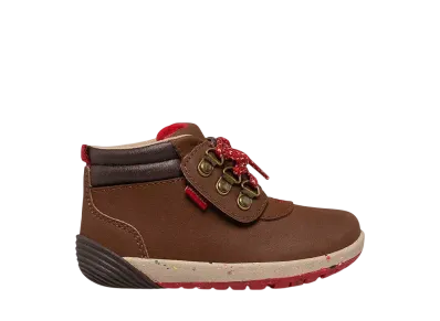 MERRELL Little Kids Bare Steps Boot 2.0 "Brown Suede"