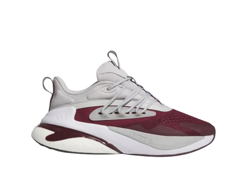 アディダス テキサス A&M アルファブーストV2 "チームマルーン2/クールグレー/クラウドホワイト"