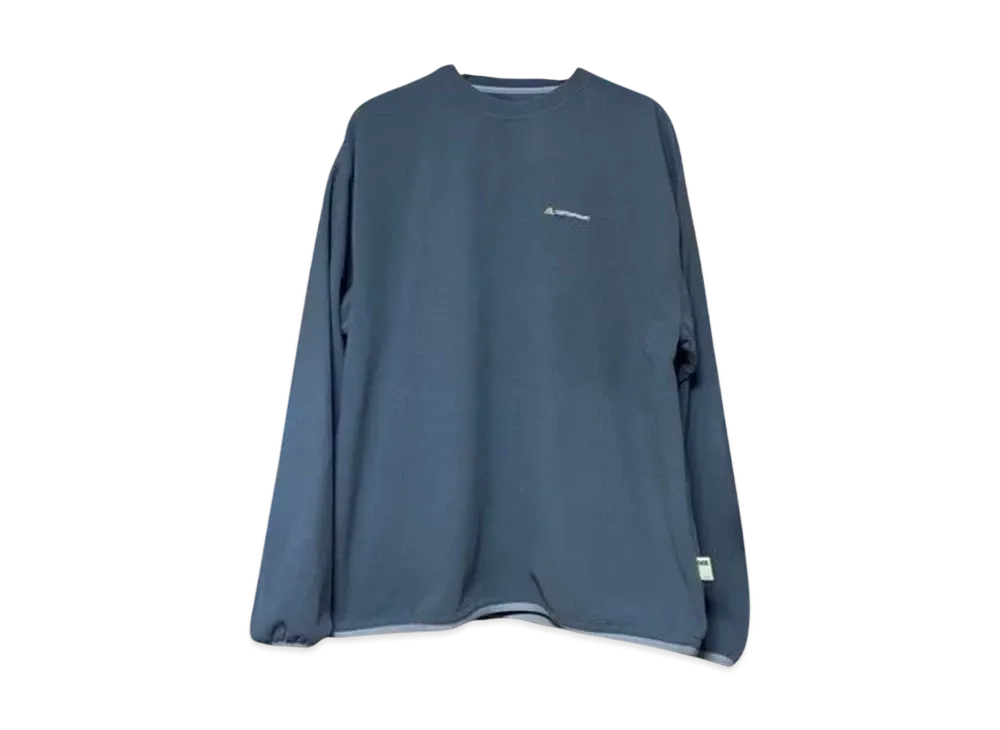 SSZ Fleece Series Crewneck Long Sleeve T-shirt "Grey"