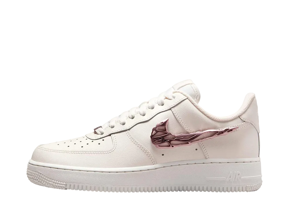 Nike Women's Air Force 1 Low "Metallic Pink Swooshes"