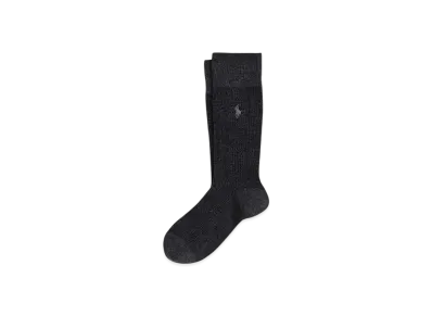Polo Ralph Lauren Glen Check Trousers Socks "Gray"