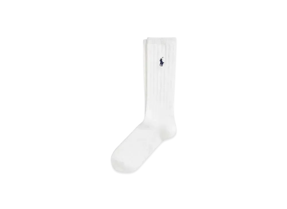 Polo Ralph Lauren Signature Pony Lug Socks "White"