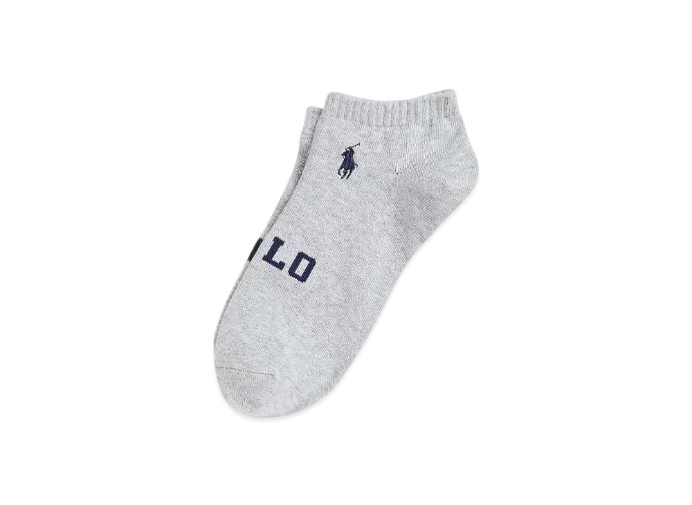 Polo Ralph Lauren Cotton Blend Low-Cut Socks "Gray"