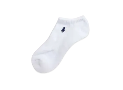 Polo Ralph Lauren Cotton Blend Low-Cut Socks "White"