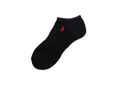Polo Ralph Lauren Cotton Blend Low-Cut Socks "Black"