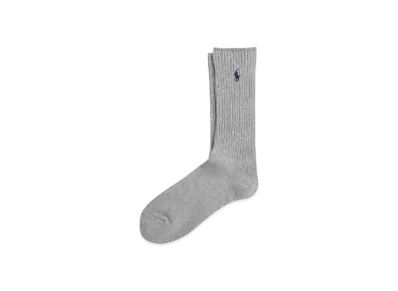 Polo Ralph Lauren Cotton Blend Crew Socks "Gray"