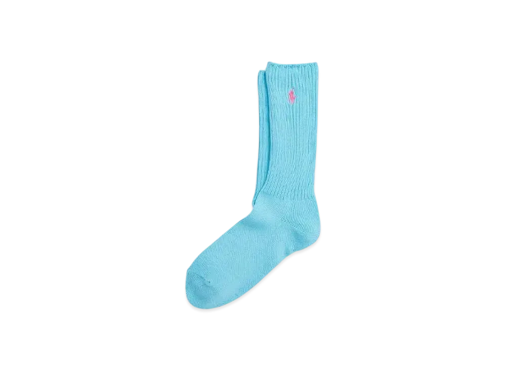 Polo Ralph Lauren Cotton Blend Crew Socks "Blue"