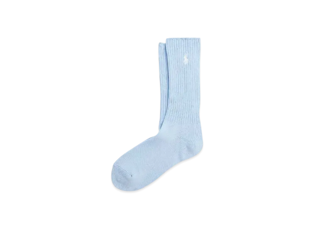 Polo Ralph Lauren Cotton Blend Crew Socks "Blue"