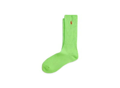 Polo Ralph Lauren Cotton Blend Crew Socks "Green"