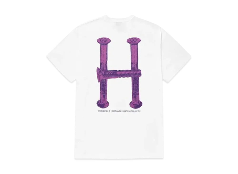 HUF x Bronze56K H Bolts TT T-Shirt "White"