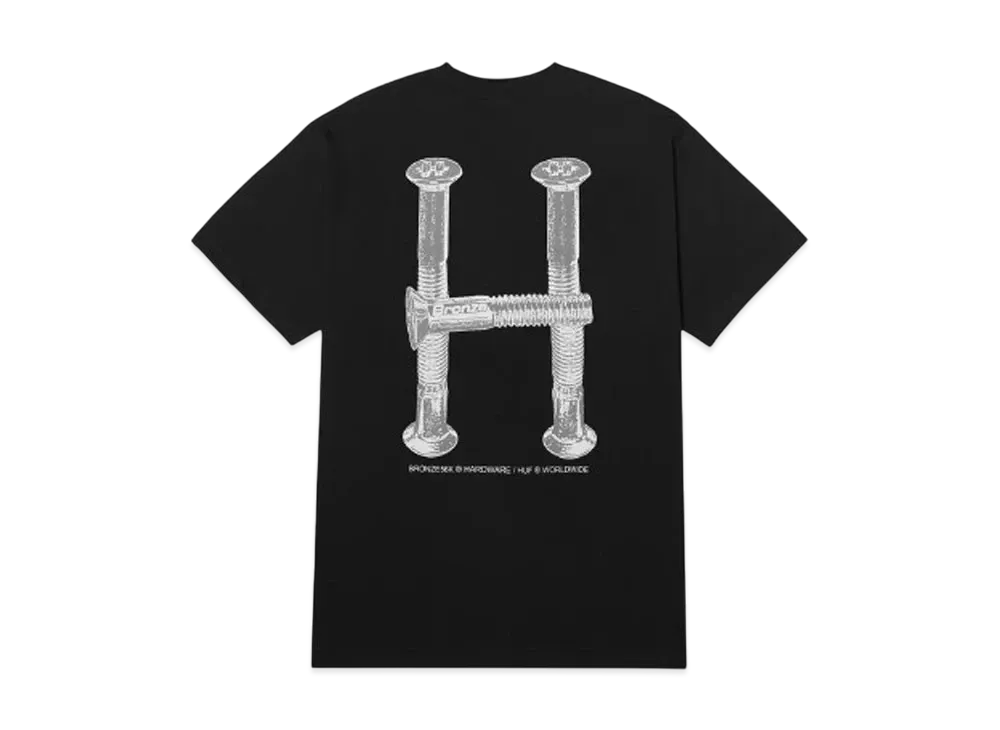 HUF x Bronze56K H Bolts TT T-Shirt "Black"