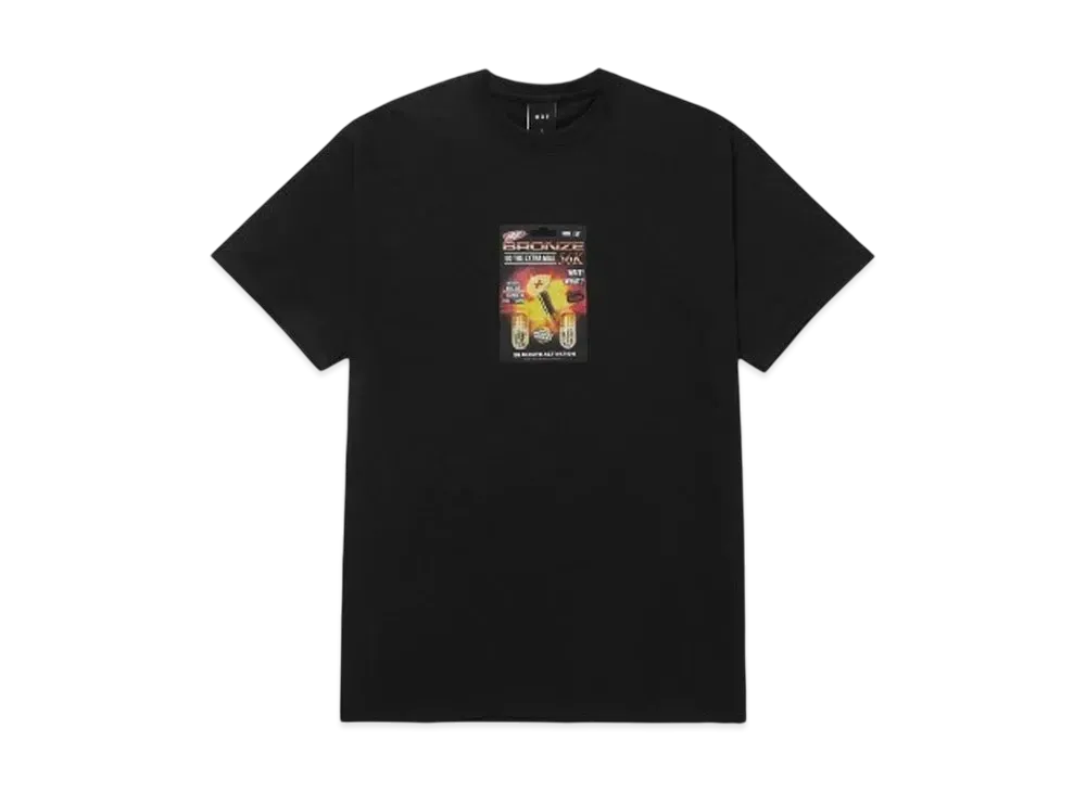 HUF x Bronze56K Enhanced Tee "Black"