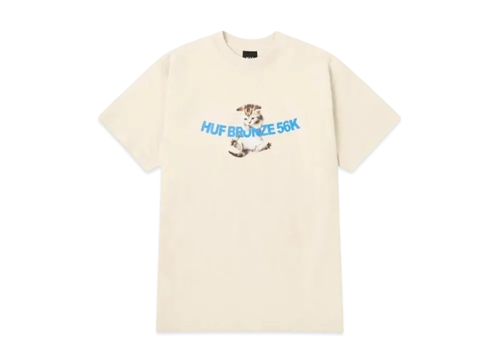 HUF x Bronze56K Hang In There Tee "Natural"