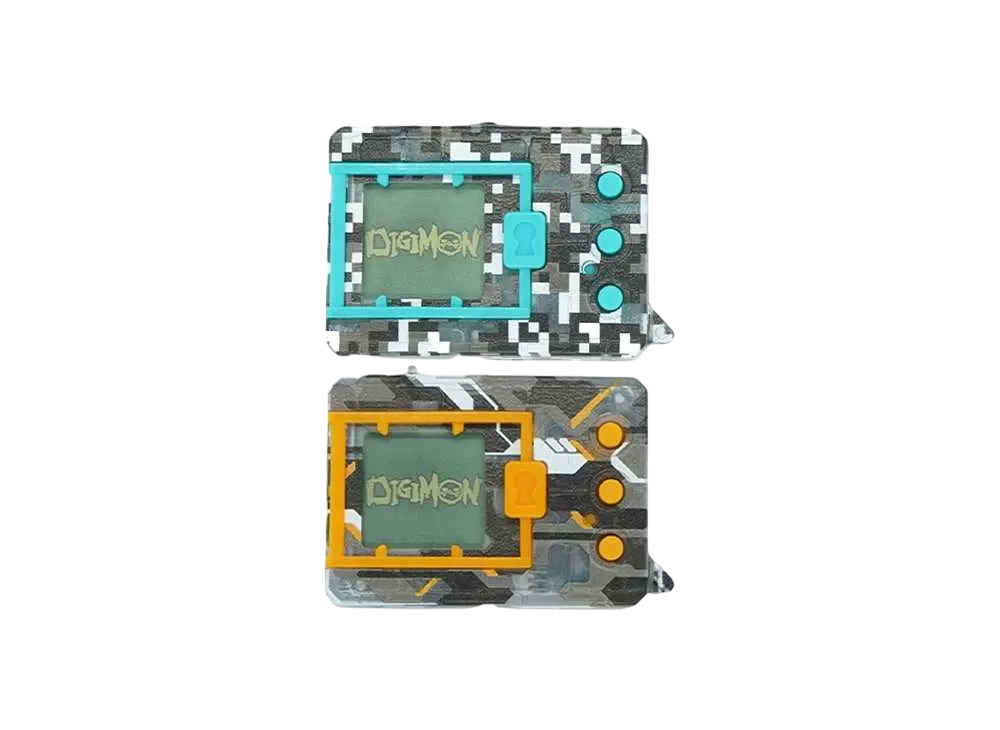 DIGITALMONSTER HYPE DROP EDITION 2set "diagonal orange & mosaic blue"