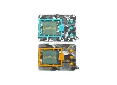 DIGITALMONSTER HYPE DROP EDITION 2set "diagonal orange & mosaic blue"