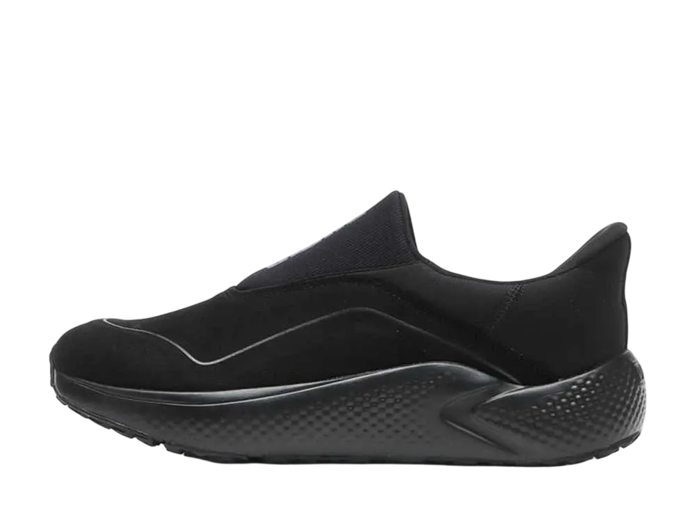 プーマ ソフトライド プロ ワイド イージー スリッポン "ブラック/フェザーグレー"