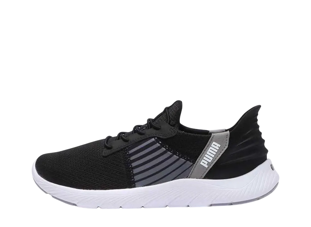 プーマ ウィメンズ ソフトライド レミ イーズイン "ブラック/ストーミースレート"