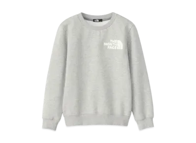 The North Face Kids Front View Crew "Mix Gray"