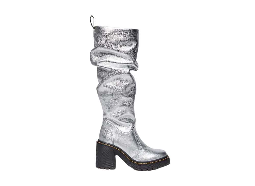 Dr.Martens Women's Kasey Pull On Boots "Silver"