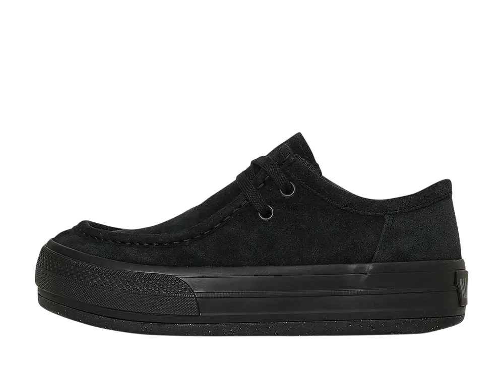 Converse All Star (R) Boarderstar Moccasin OX "Black Monochrome"