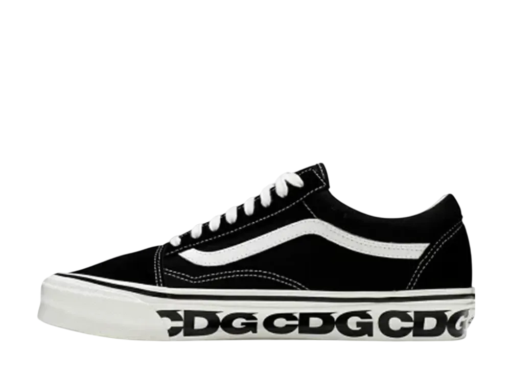 COMME des GARCONS CDG × Vans Old Skool LX "Black/White"
