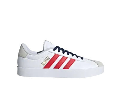 adidas VL Court 3.0 "Cloud White/Better Scarlet/Team Navy Blue 2"