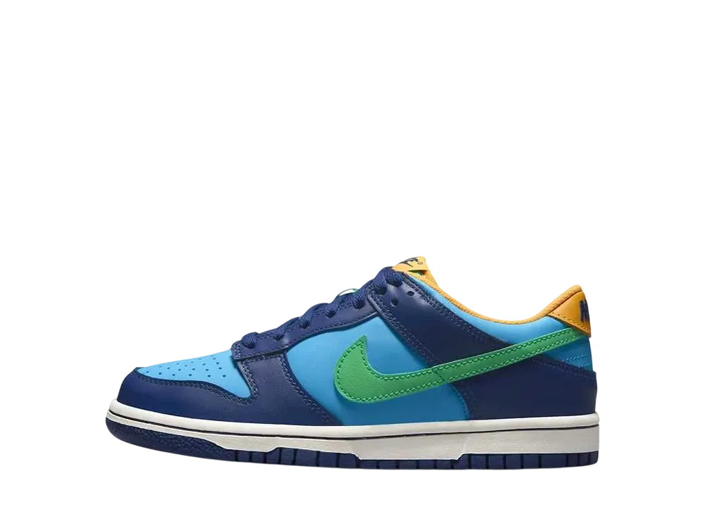 Nike GS Dunk Low "Baltic Blue/Deep Royal/Laser Orange"