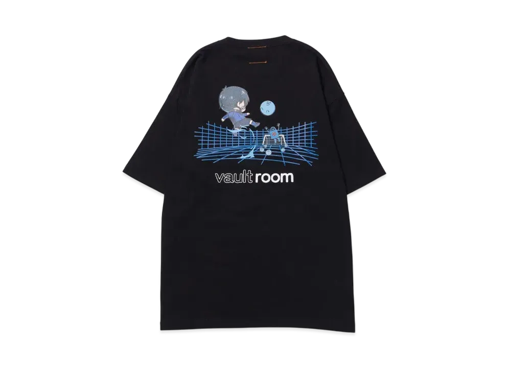 VAULTROOM x BLUELOCK x RADER Tee "Black"
