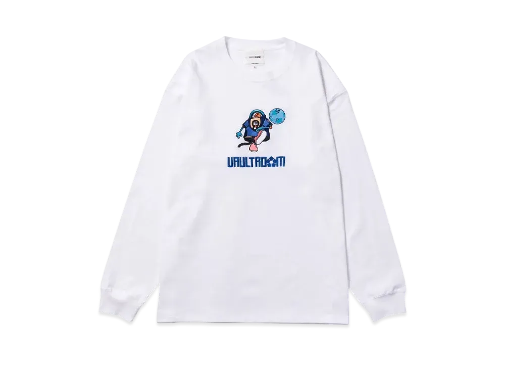即日発送可能vaultroom MIKKORONE L/S TEE /WHITE MIKKORONE L/S TEE WHITE Lサイズ MIKKORONE L/S TEE / WHITE