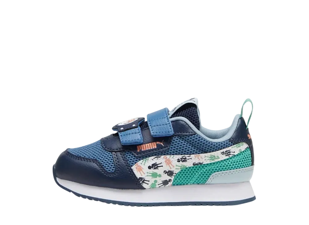 プレイモービル × プーマ PS R78 "クラブネイビー/ブルーホライゾン/ジェイドフロスト" (キッズ)