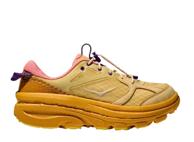 Hoka U Bondi B3 "Flaxseed/Varsity Yellow"